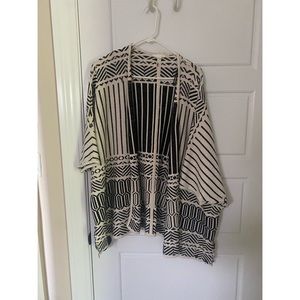 Funky patterned cardigan